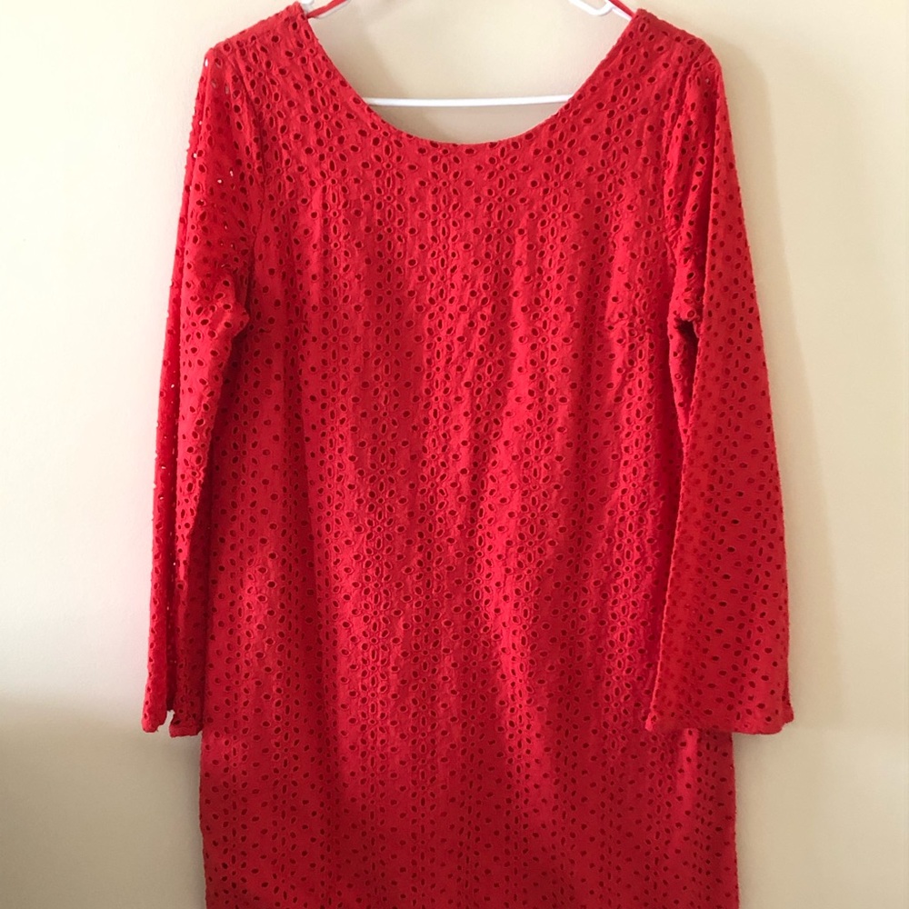 Eyelet dress